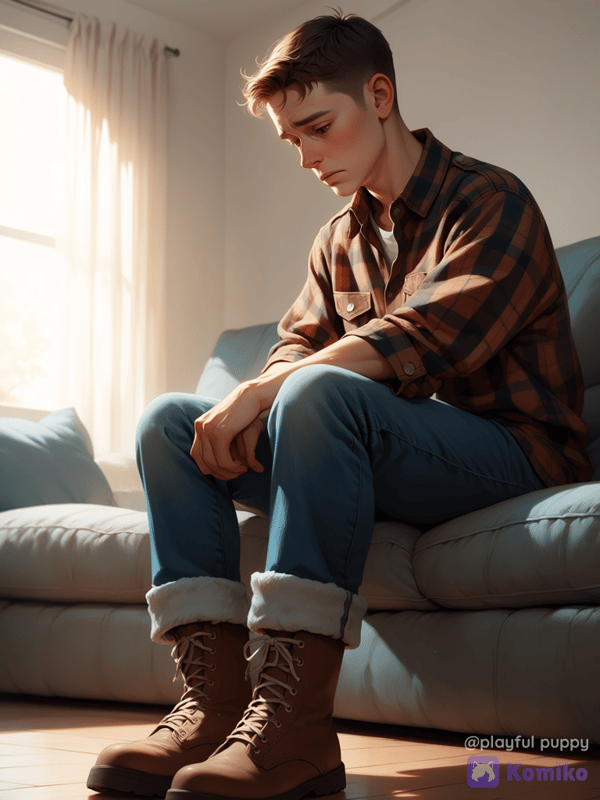 Sad man