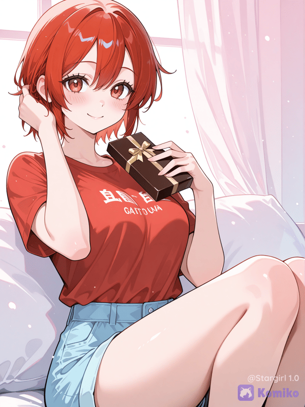 The box of chocolates is for her beloved white blood cell.