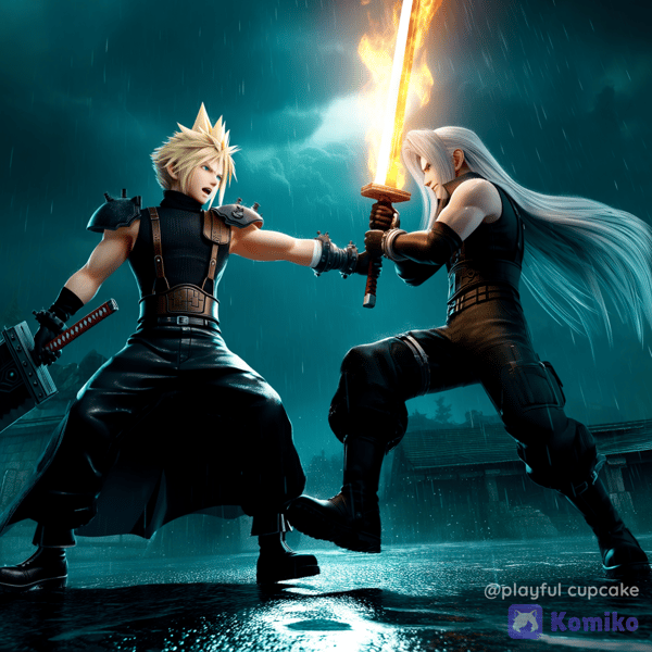 Cloud Strife v Sephiroth