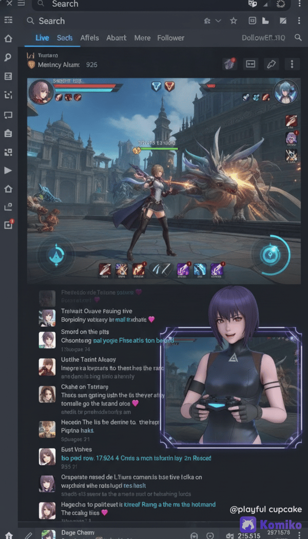 Motoko Kusanagi becomes a VTuber!