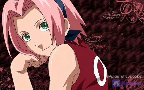 Sakura Haruno: Smart, beautiful, and caring