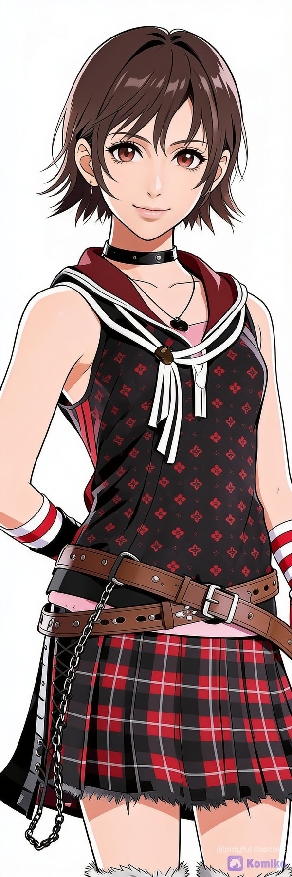 Iris Amicitia in anime style