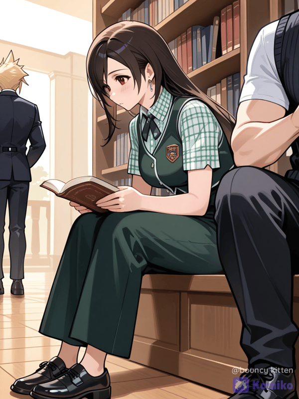 Cloud x Tifa library date