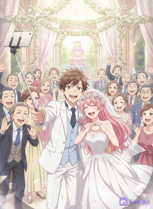 Wedding with a thousand blessings