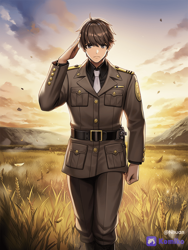 Commander Nikke chào hoàng hôn 🫡🌅