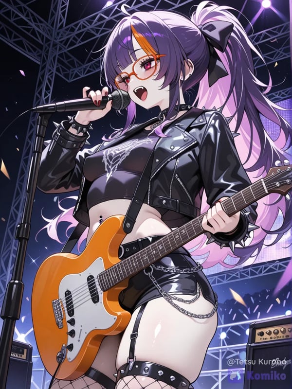 Rocker woman 🎸