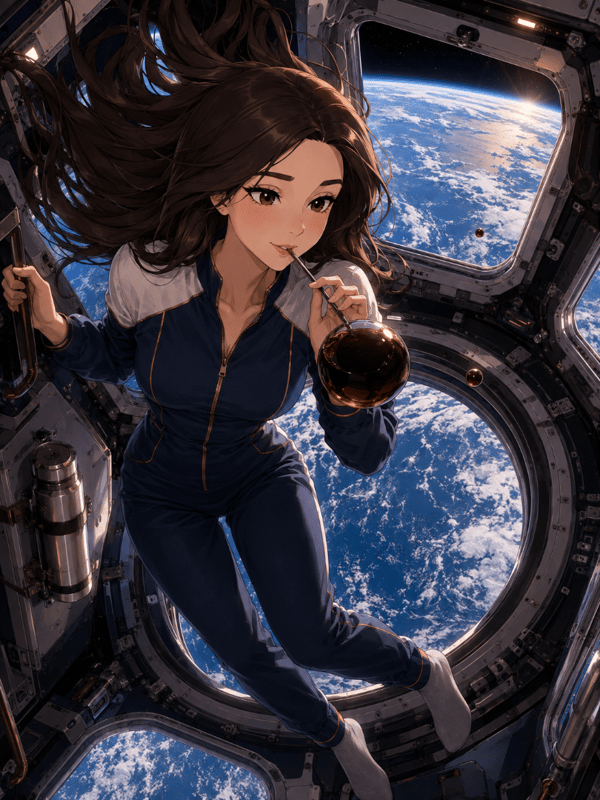A Sip Above the World ☕🌍