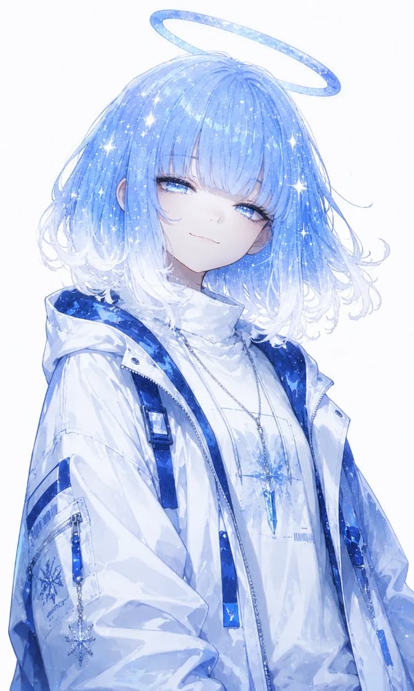 Snow-style character