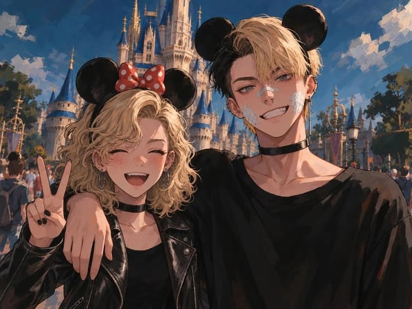 Let's go to Disneyland!