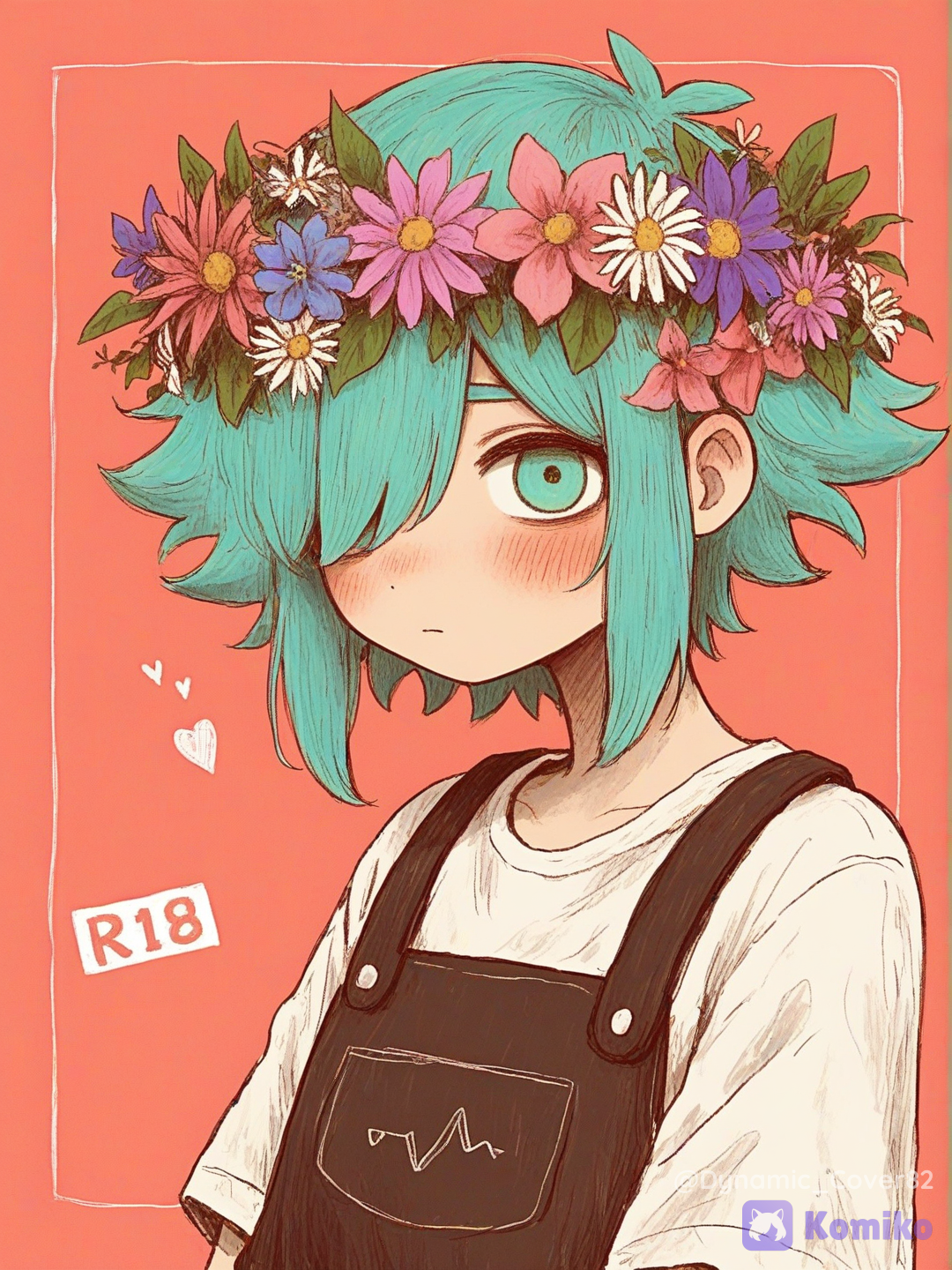 basil (omori), [sweet-painting-style]