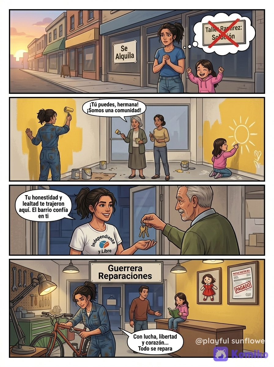 Madre guerrera . Luchadora, trabajadora independiente. Libre. Leal, honesta.